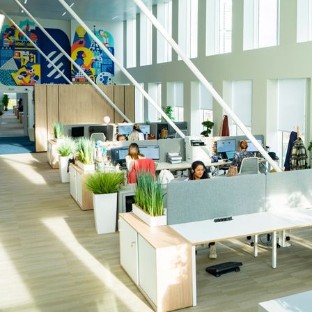 Staffmatch collaborators inside the Group’s headquarters.